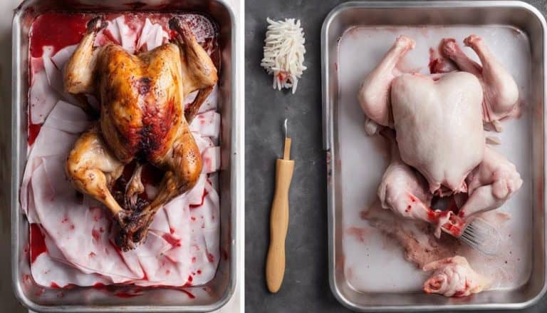 sanitizing chicken before cooking