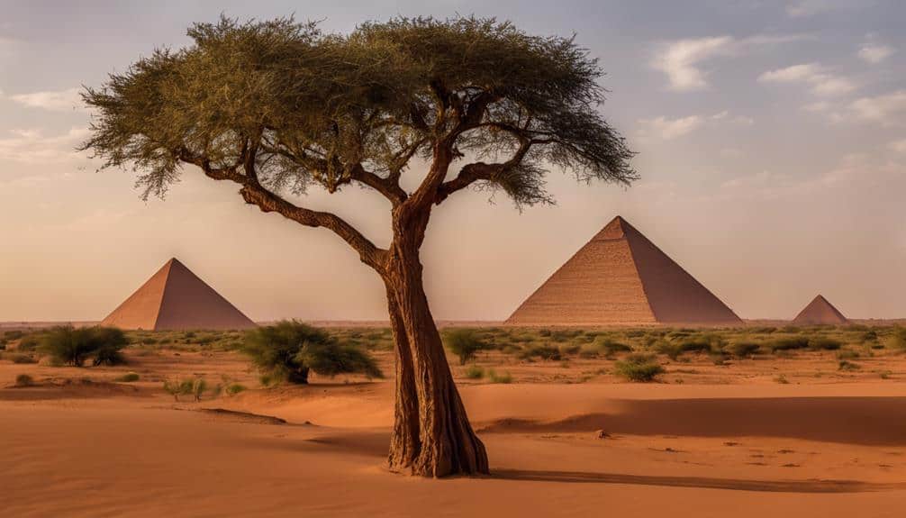 ancient pyramids in sudan