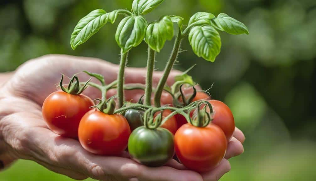 choosing robust tomato seedlings