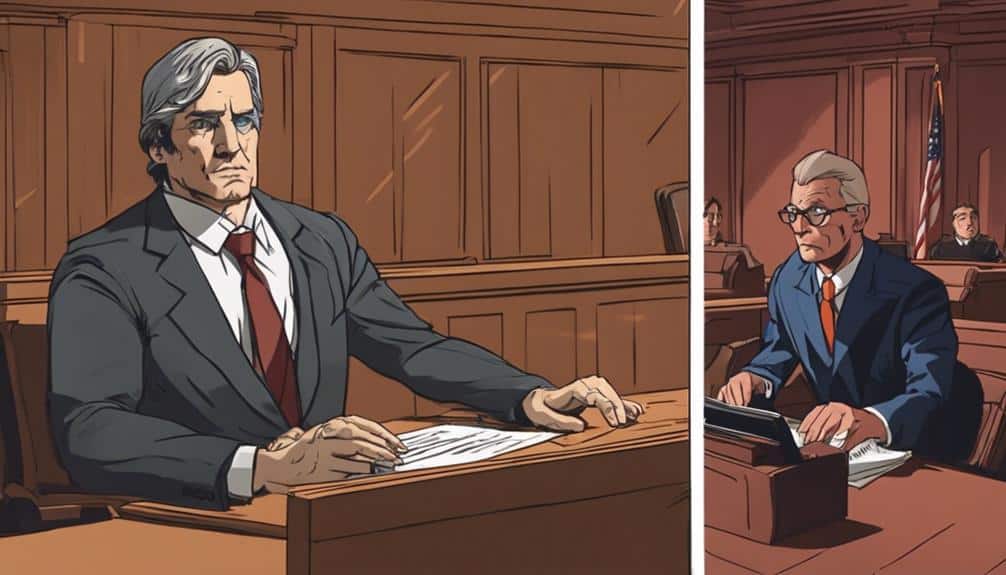 courtroom versus real life