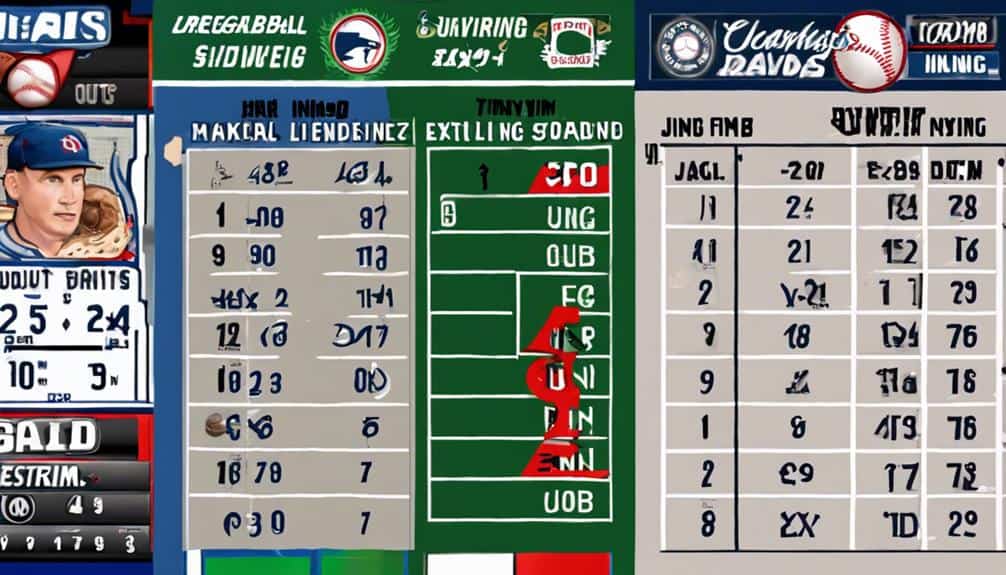 extra inning game statistics