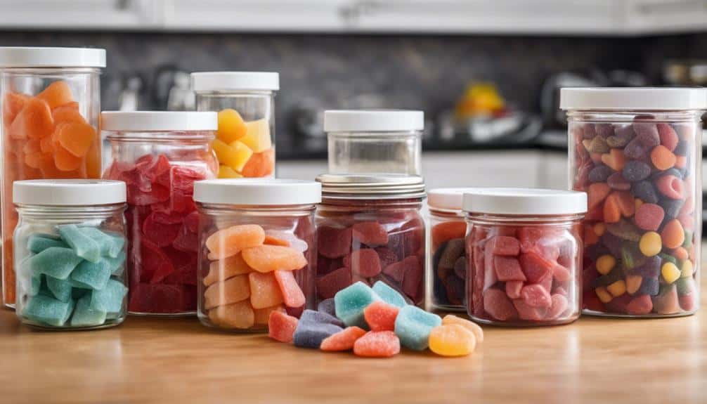 freeze dried candy storage