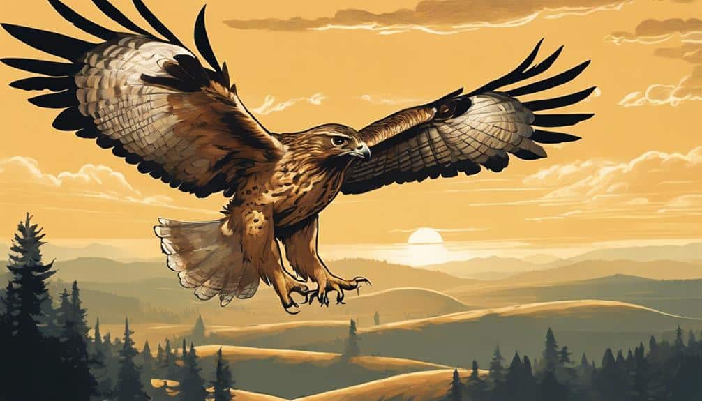 hunting strategies of hawks