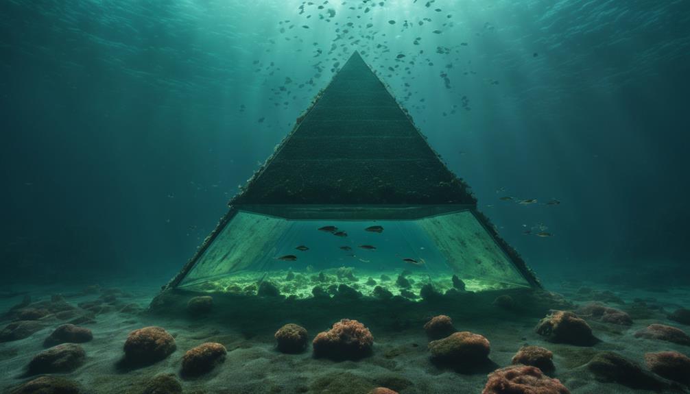 mysterious sunken ancient structures