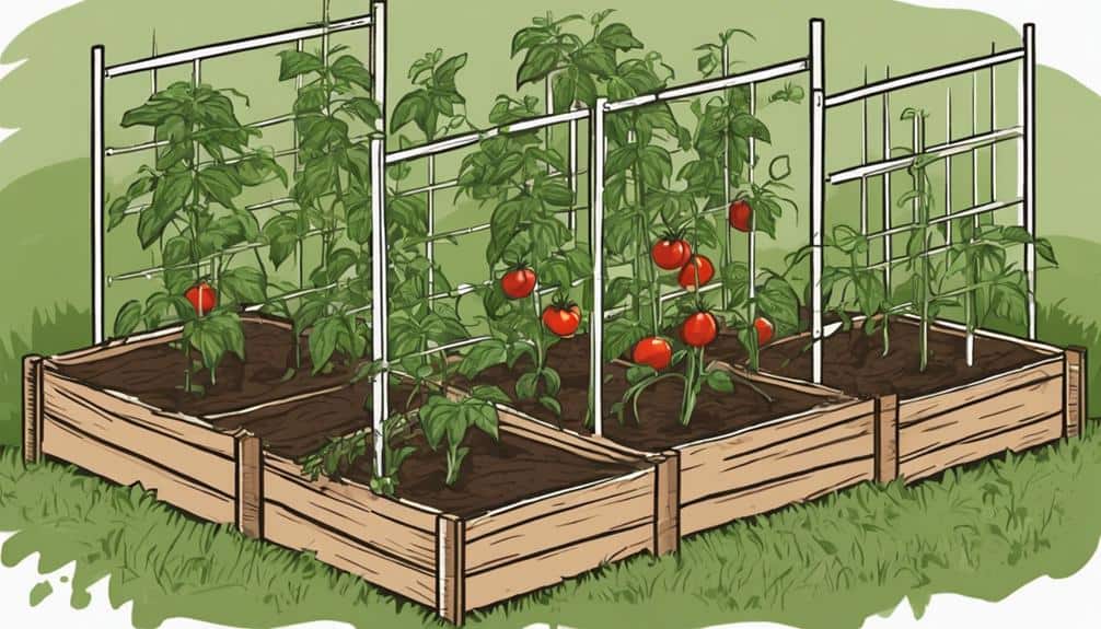 nurturing tomato plants skillfully