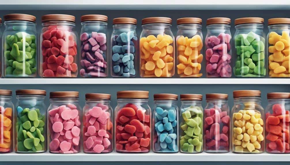 properly storing freeze dried candy