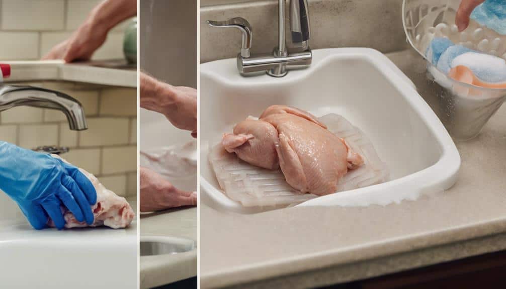 raw chicken safety precautions