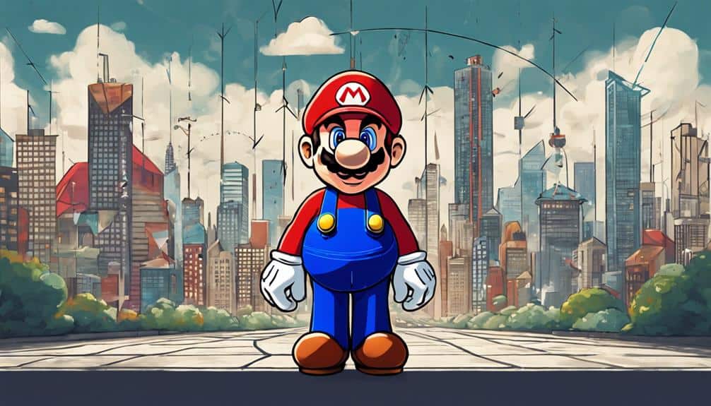 resizing mario for background