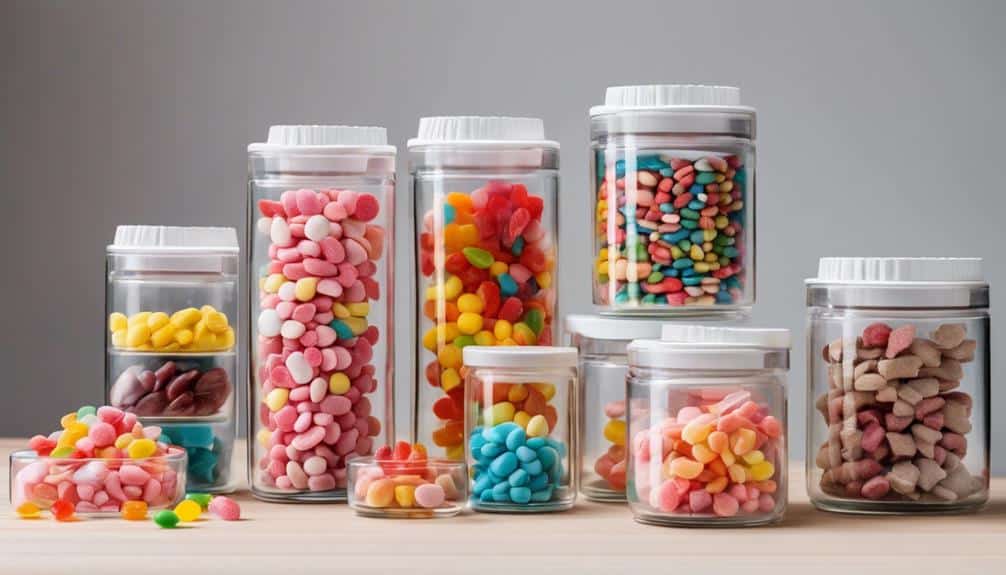 storing freeze dried candy correctly