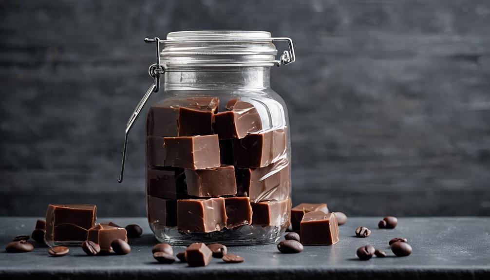 storing homemade fudge properly