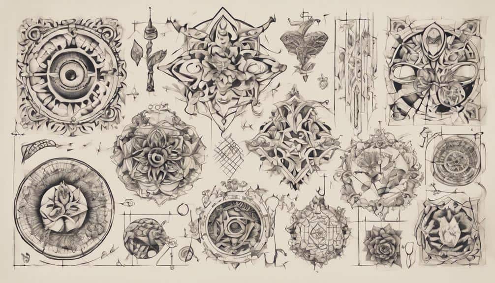 tattoo design and dimensions