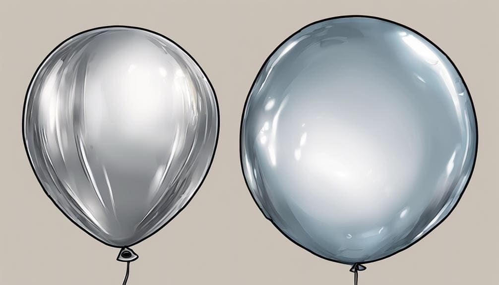 types of party balloons