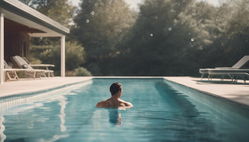 unexpected pool sighting daytime